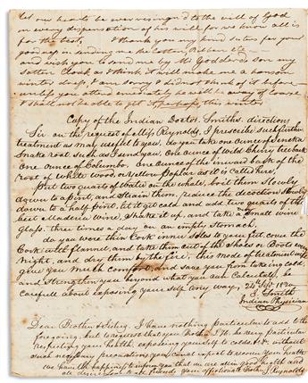 (FAMILY PAPERS.) Correspondence of the Reynolds-Downing family of Alabama, Connecticut and Georgia.